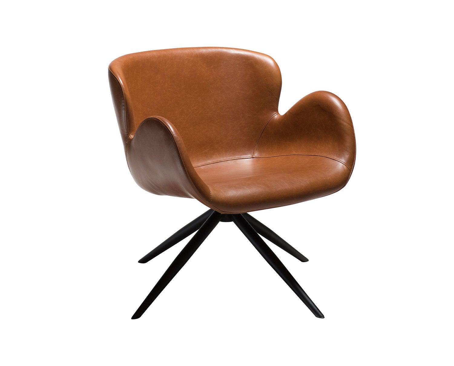 Dan-Form-Gaia-Loungestol-Ljusbrun-PU