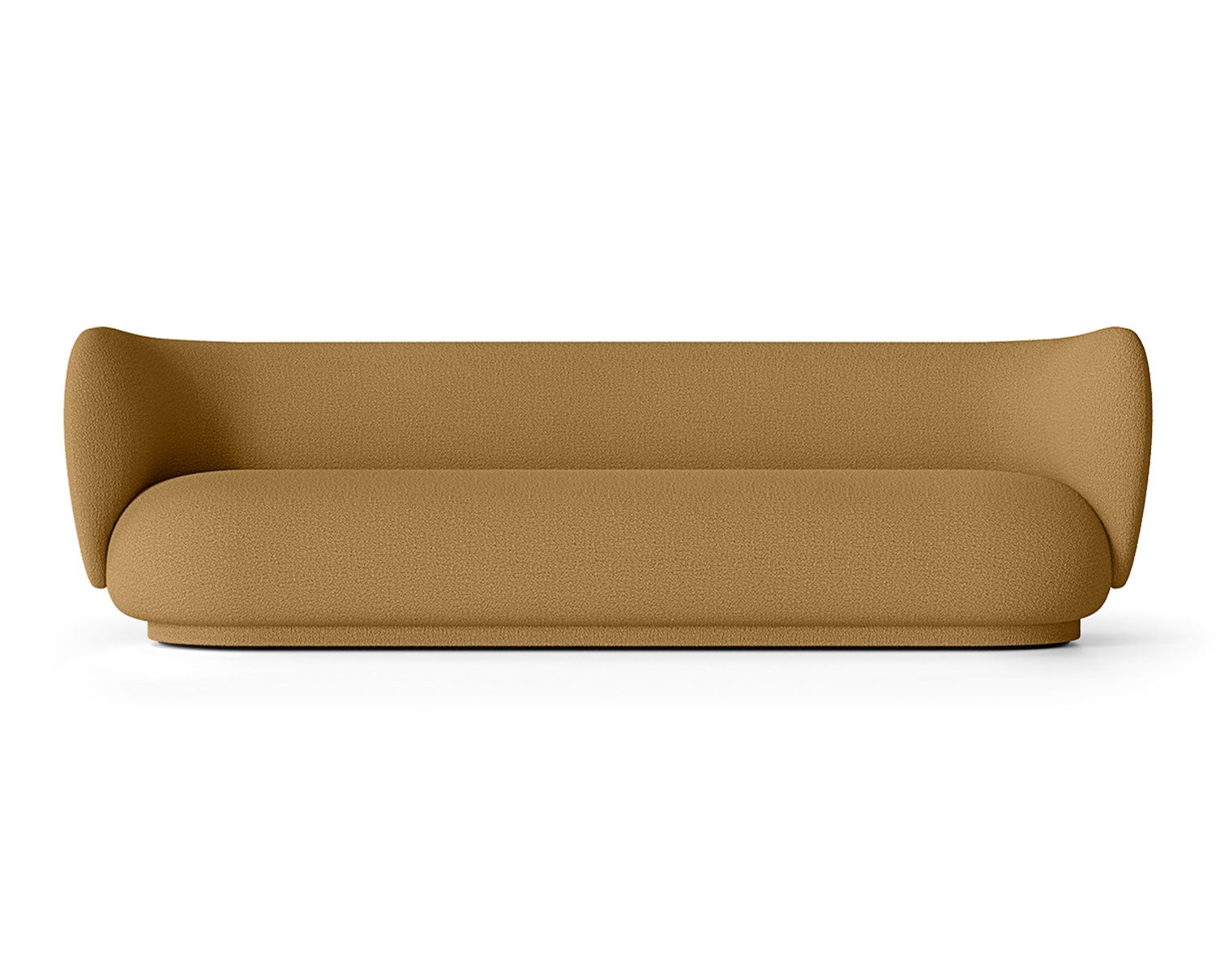 Ferm-Living-Rico-Sofa-4-Seater-Wool-Boucle-Sugar-Kelp