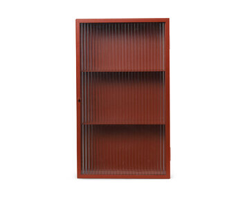 Ferm-Living-Haze-Wall-Cabinet-Oxide-Red