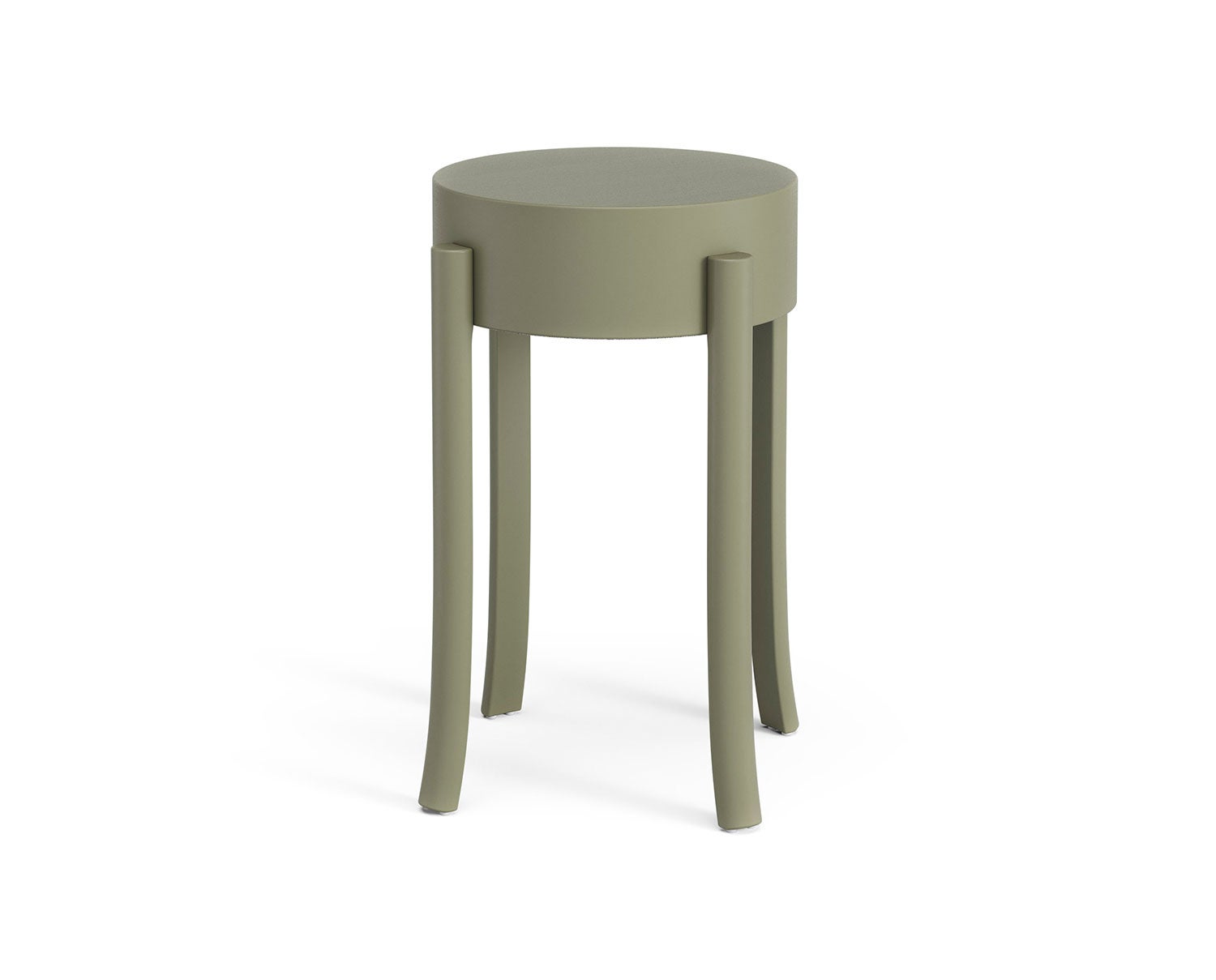 Swedese-Avavick-Stool-Beech-Moss-Green