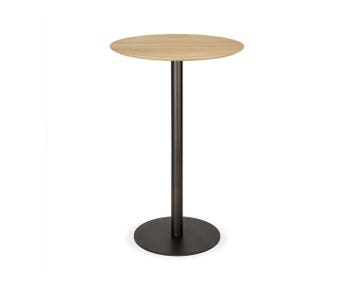Ethnicraft-Blend-Bar-Table-Dark-Bronze-Varnished-Oak