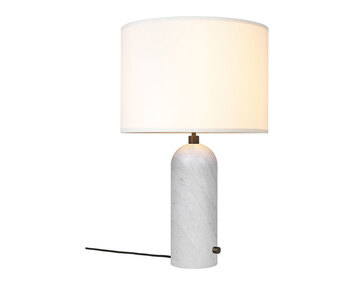 Gravity_TableLamp_Large_WhiteMarble_White_on