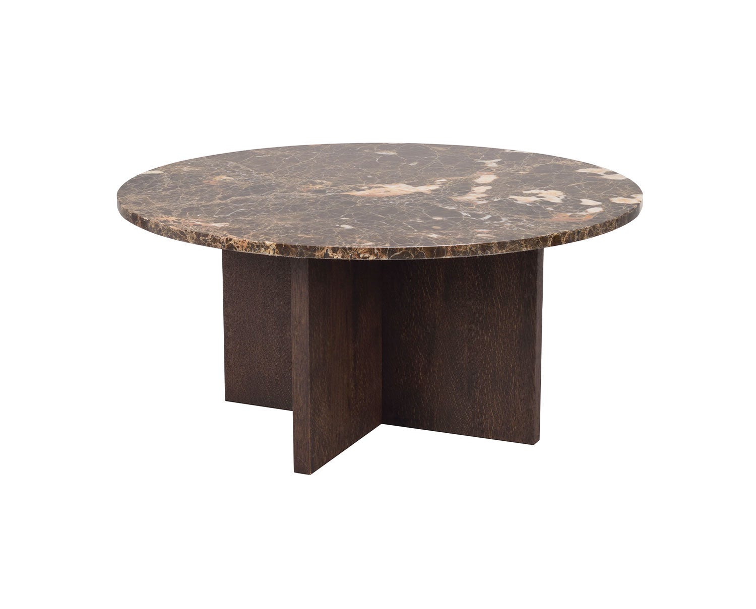 Brooksville-Soffbord-Runt-Brun-Brun-Emperador