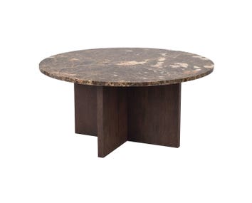 Brooksville-Soffbord-Runt-Brun-Brun-Emperador