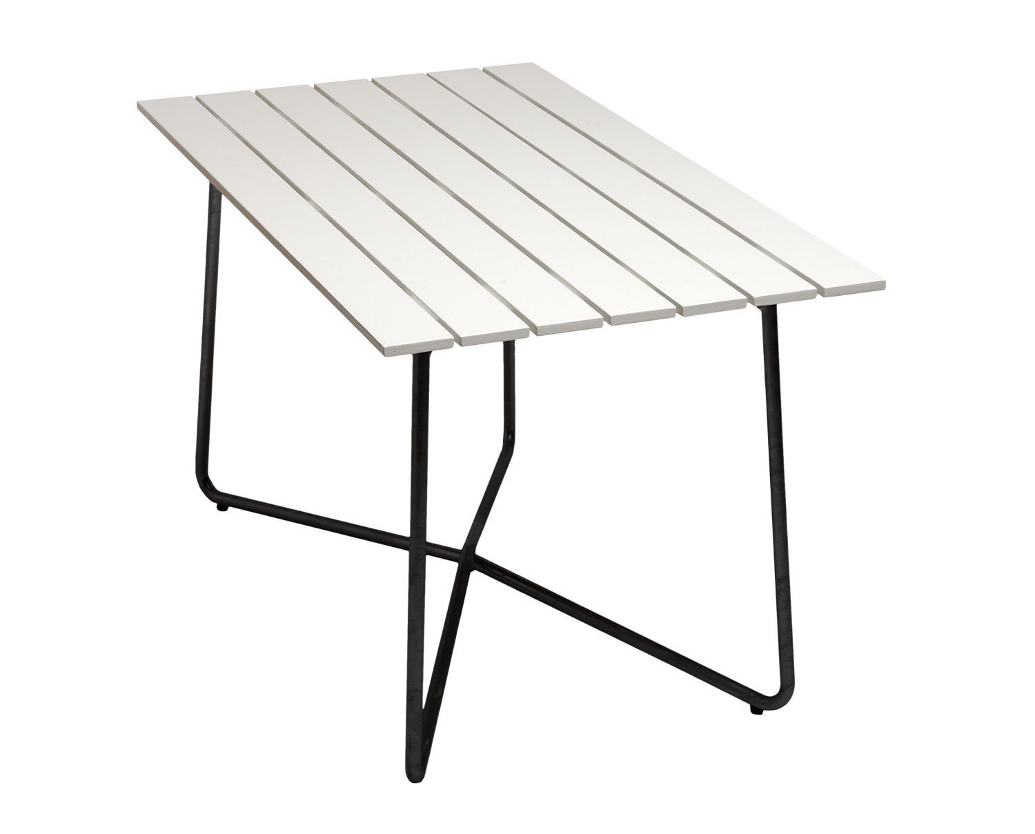 Grythyttan-B25A-Bord-Vitlackad-Ek-Svart