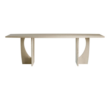 Longboat Spisebord 240x120 i gråbrunolieret ask