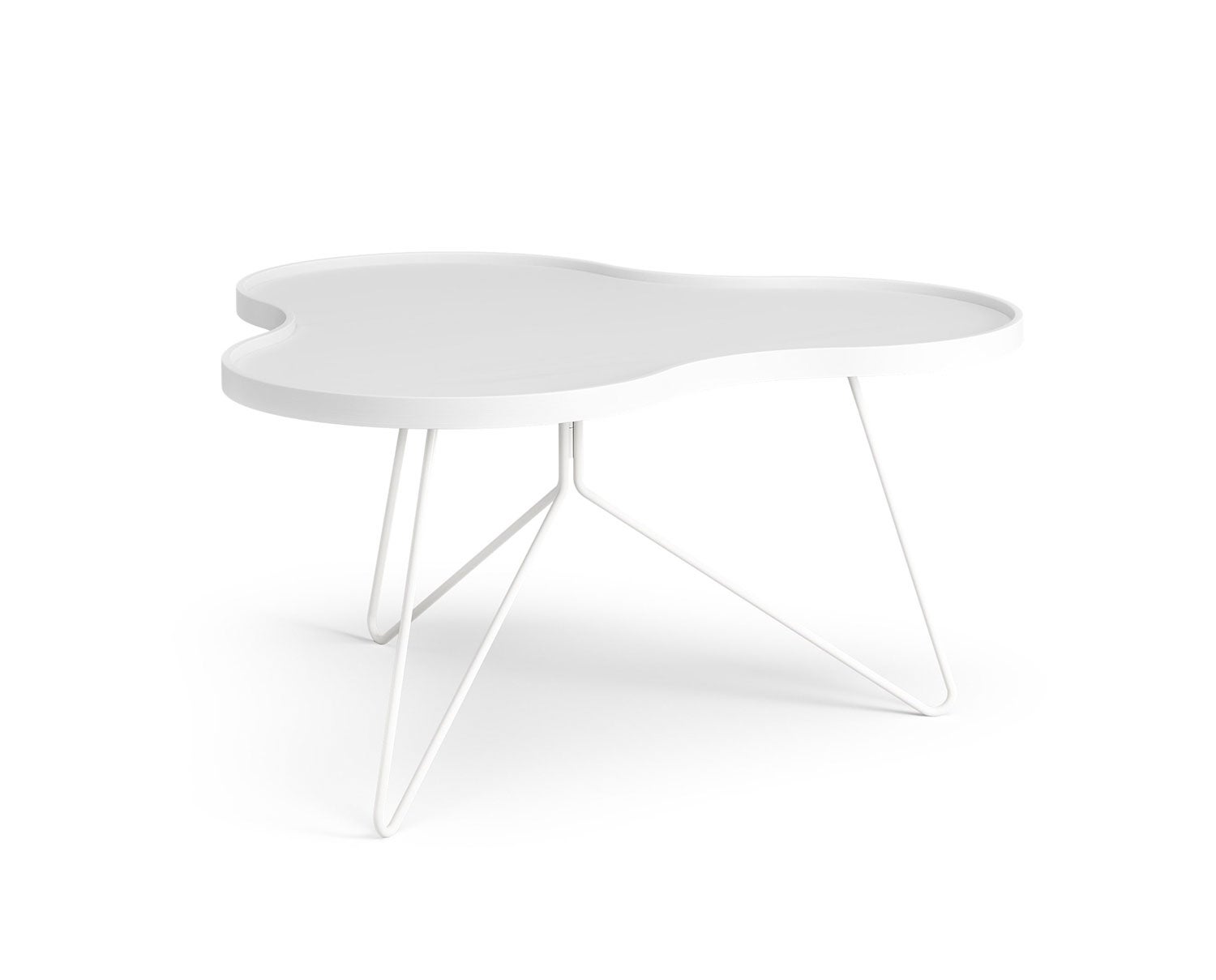 Flower-Mono-Table-90x84-White-Ash-White-Metal-H45