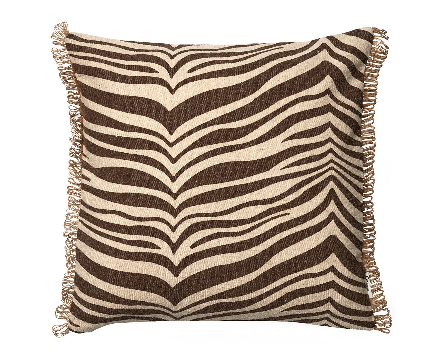 Classic-Collection-Zebra-Pillow-50x50-Brown