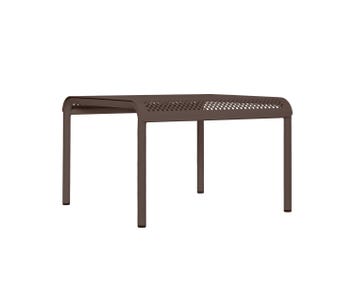 Dapple Loungebord 57x57 i farven Dark Chocolate