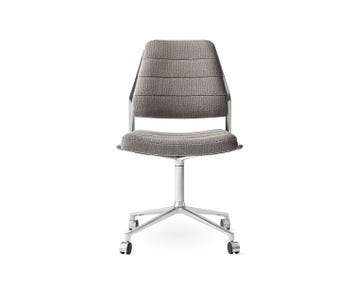 Vipp-454-Swivel-Chair-Black-Tenzo-Textile-Castors