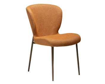 Glory-Chair-Pumpkin-Spice-Boucle-Antique-Brass-Legs