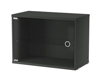 String-Skap-Glasdorr-58x30-Morkgra