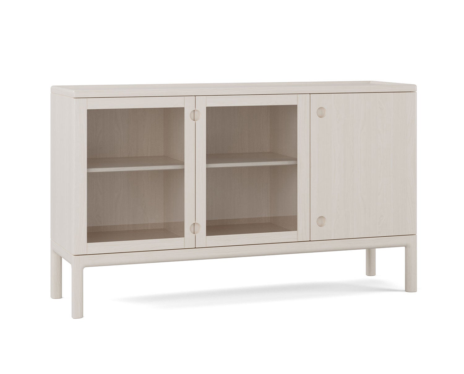 Stolab-Prio-Sideboard-Low-Glass-White-Oil-Birch