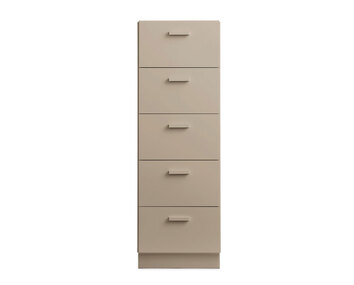 Relief Kommode Høj Beige | Sokkel
