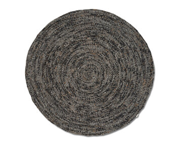 Merino-Rund-Matta-Grey-Melange