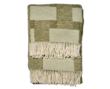 Weave-blanket-classic-collection-THWEGR-green-1