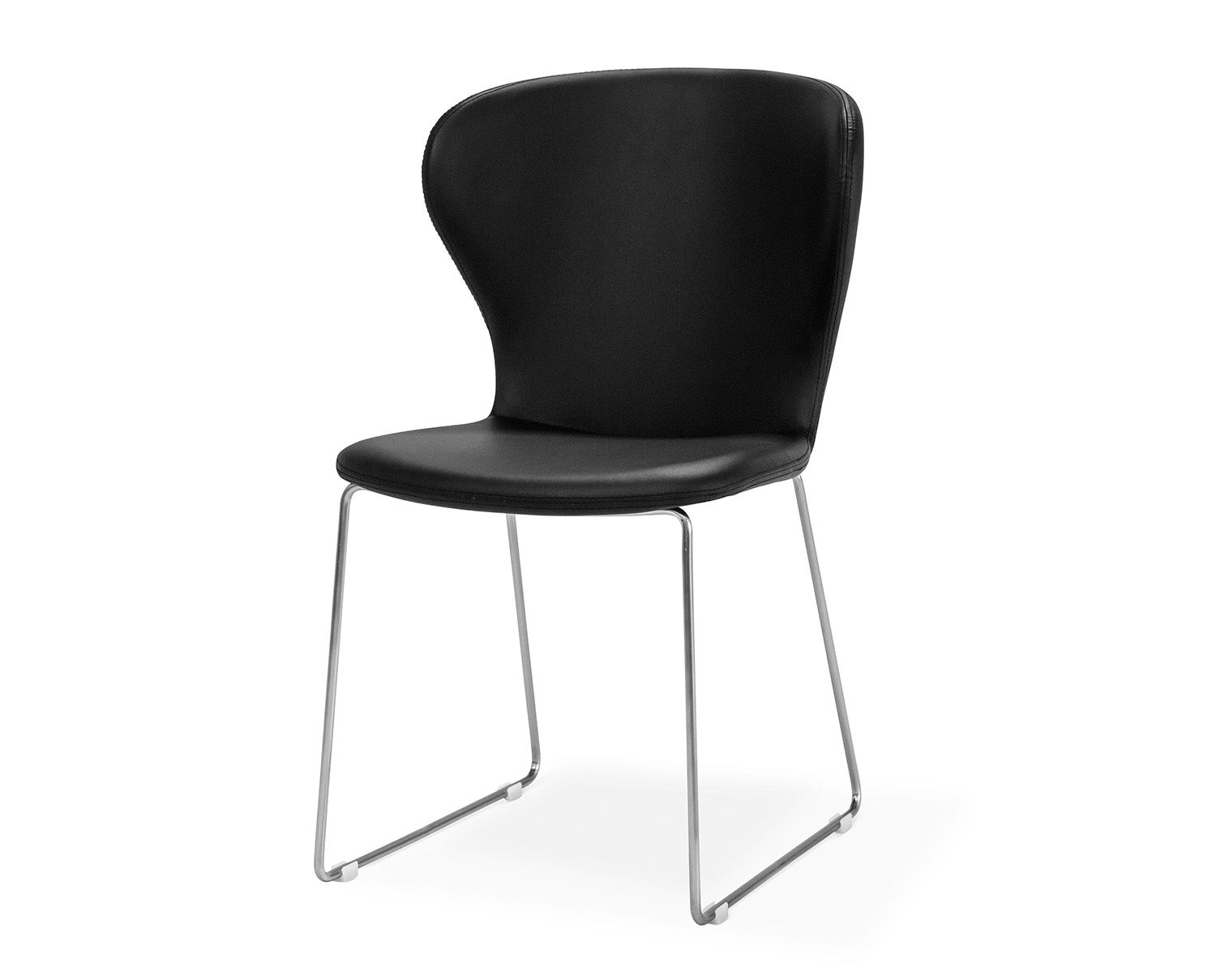 Torkelson-Wing-Stol-Svart-Krom