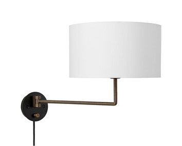 Gravity_WallLamp_30_AntiqueBrass_White_F3Q_off