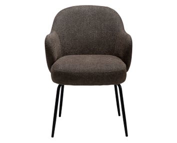 Bae-Karmstol-Major-Brown-Boucle-Svart