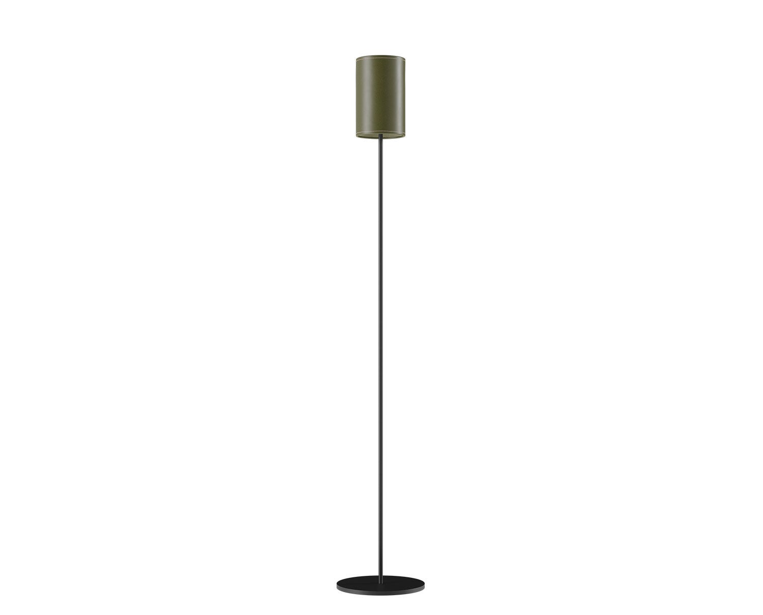 Cylinder-Leather-Floor-Lamp-14_Green