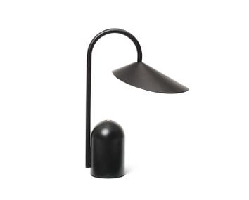 Ferm-Living-Arum-Portabel-Lampa-Black