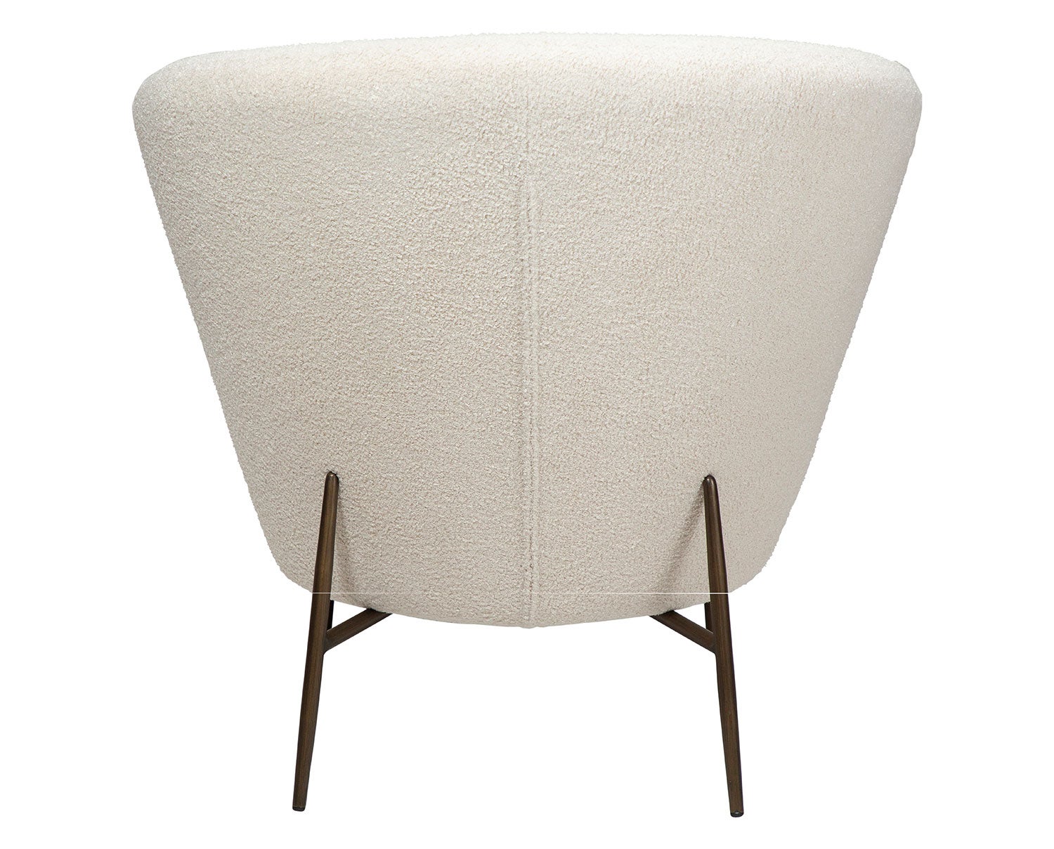 Orbit Loungestol | Dove RPES Bouclé | Antik messing | Dan-Form ...