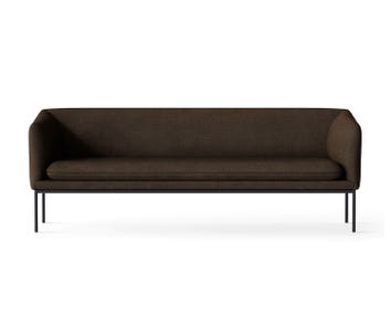 Ferm-Living-Turn-Sofa-3-Seater-Hallingdal-370-Dark-Brown