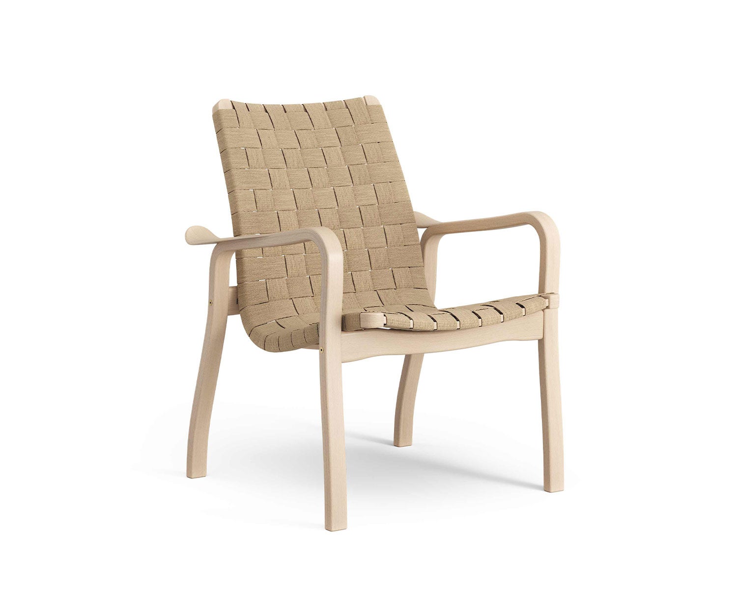 Swedese-Primo-Low-Varnished-Beech-Saddle-Girth-Fabric-Forest