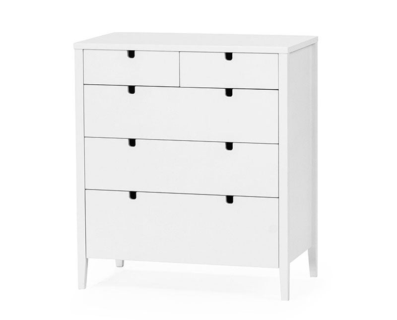 klinte byrå 3 + 2 lådor, djup