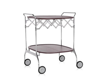 Kartell-Gastone-Serving-Trolley-Plum-Chrome-1