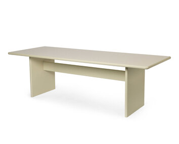Ferm-Living-Rink-Dining-Table-Large-Eggshell