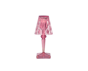 Battery Bærbar Lampe i farven Pastel Pink