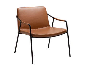 Boto-Lounge-Stol-Ljusbrun-Konstlader