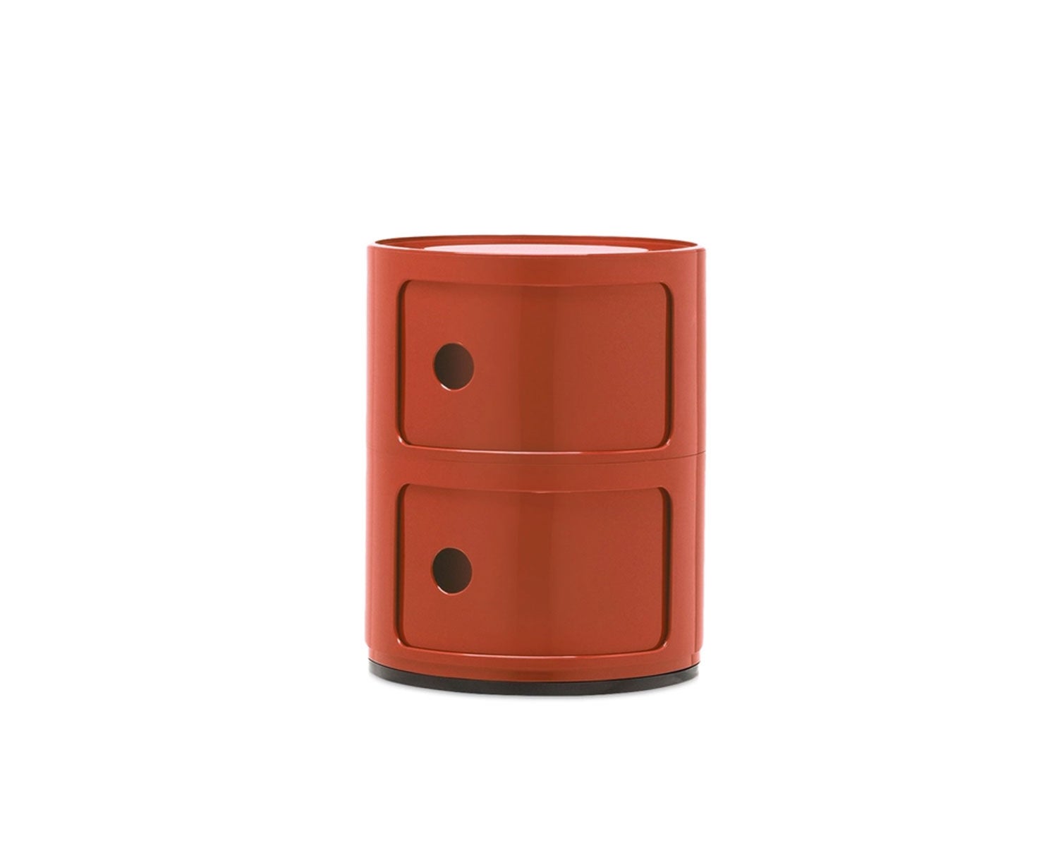 Componibili med to skuffer i farven Orange