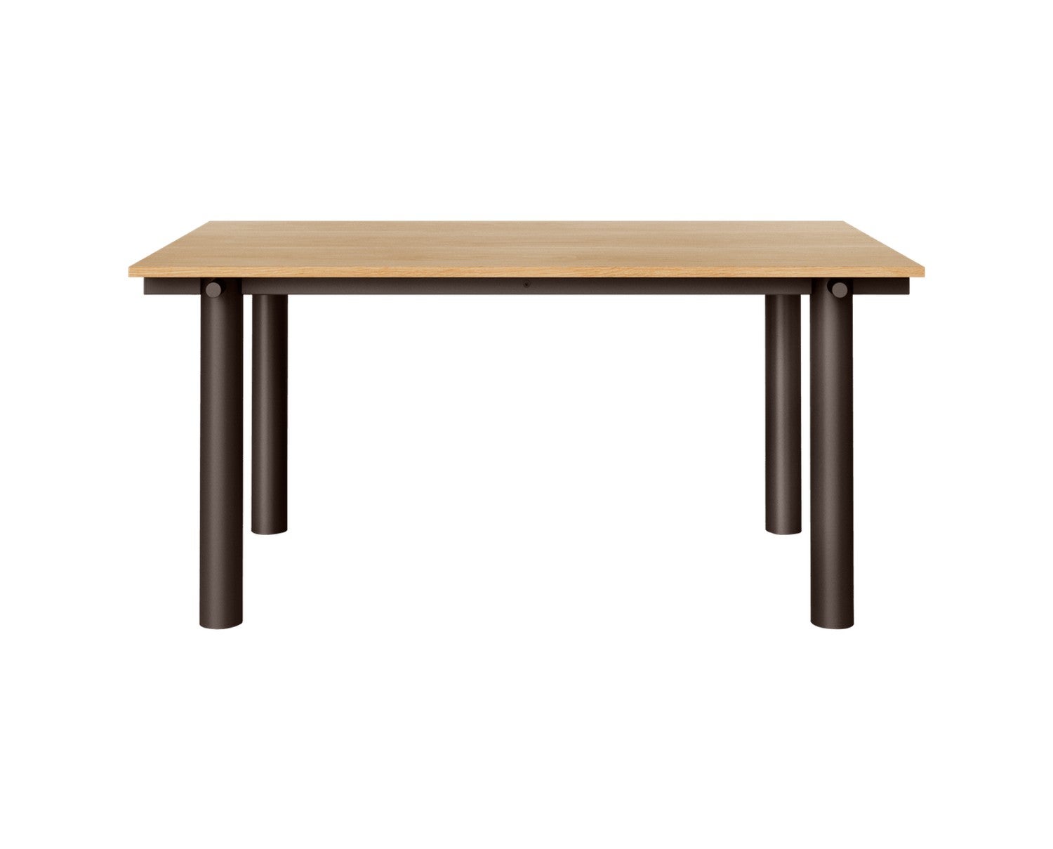 Ferm-Living-Atura-Matbord-160x90-Dark-Chocolate-Natural-Oak-1
