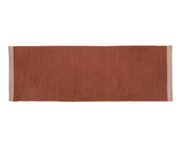 Pure Løber 80x250 i farven Terracotta