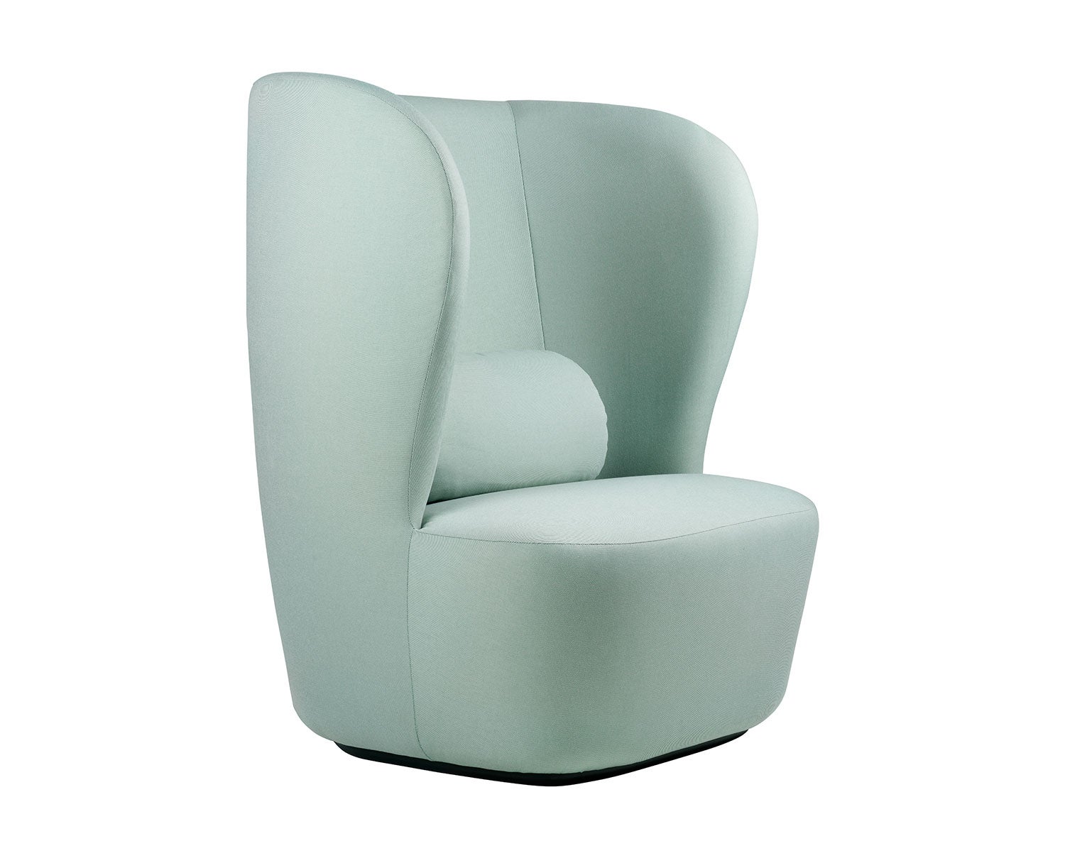 Stay_LoungeChair_HighBack_Fixed_FullyUpholstered_Black_Kvadrat_Relate-921_F3Q