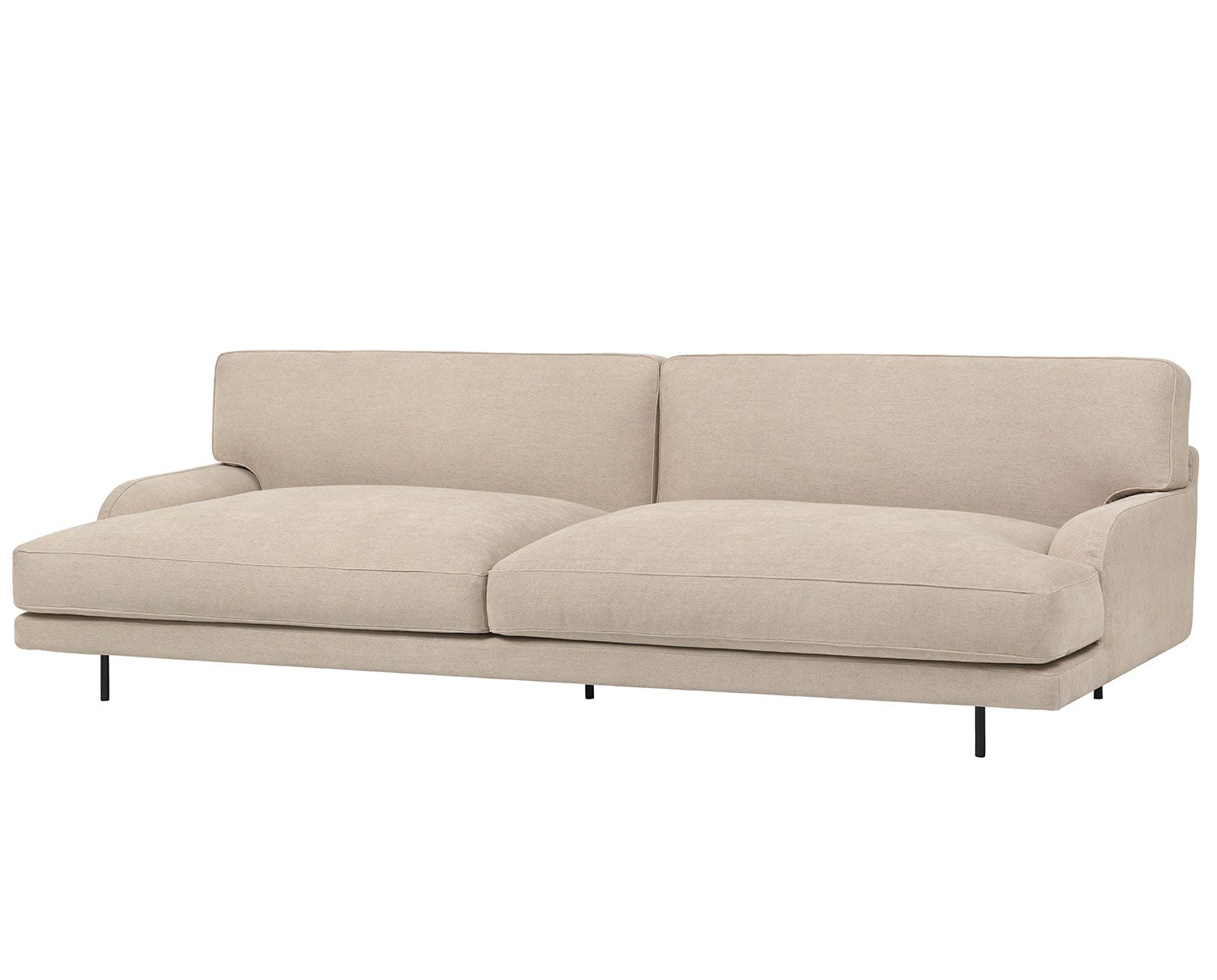 Flaneur_Sofa_2-5-seater_Black_JAB-Chivasso_DolceLino-CA-1402-072_F3Q