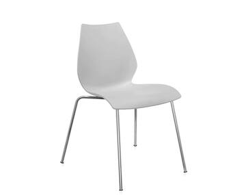Maui-stol-2870-pale-grey-krom-1-Kartell