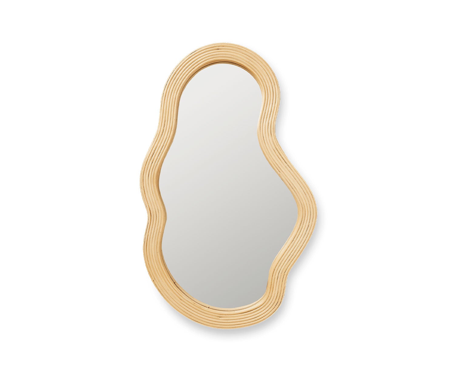 Ferm-Living-Pond-Mirror-Medium-Rattan