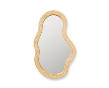 Ferm-Living-Pond-Mirror-Medium-Rattan