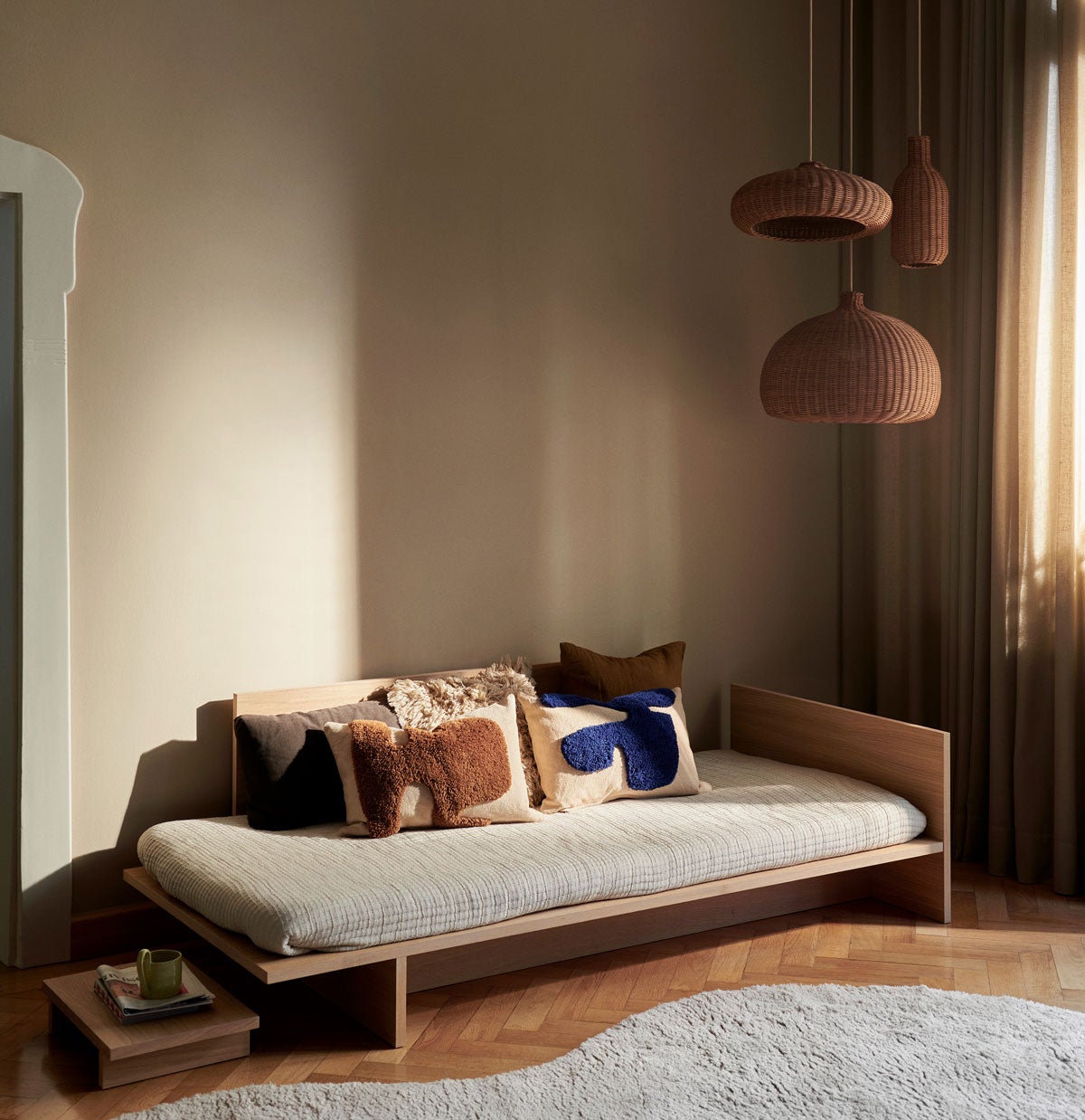 Skandinaviske indretningsdetaljer, puder fra Ferm LIVING