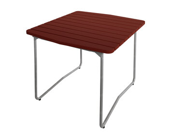 Grythyttan-Table-B31-84-Dark-Red-Oak-Hot-Dip-Galvanized