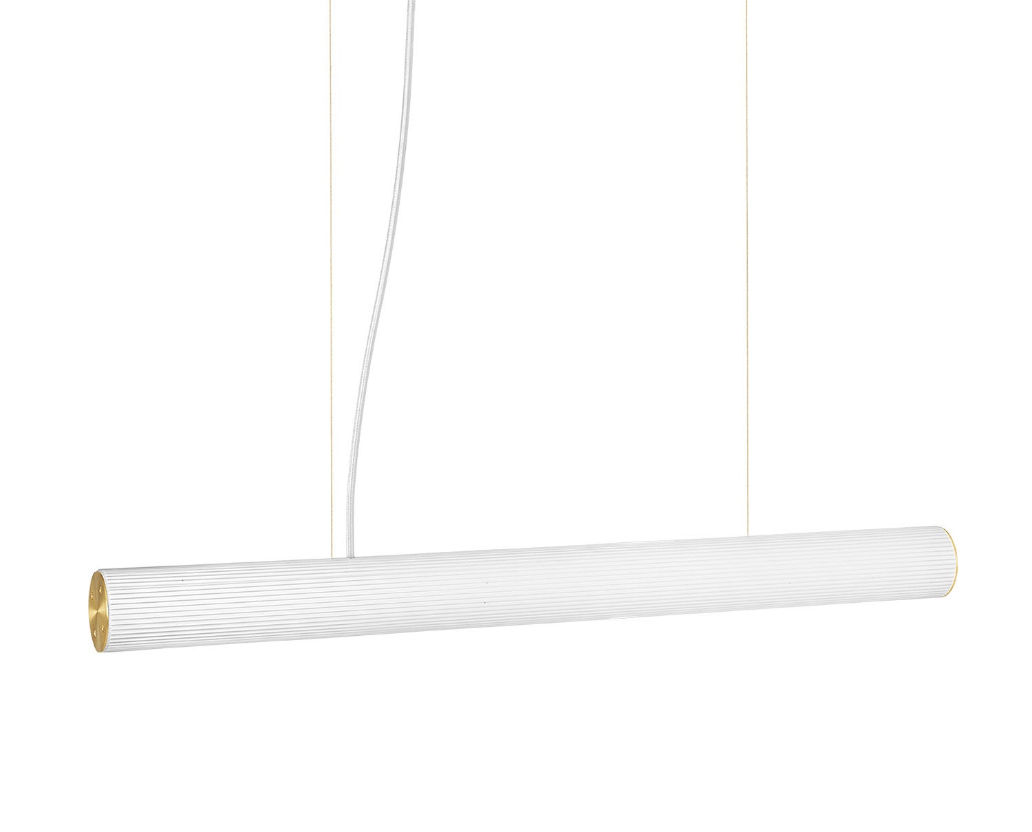 Vuelta-pendant-100-vit-mässing