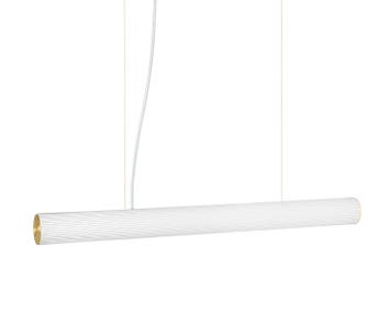 Vuelta-pendant-100-vit-mässing