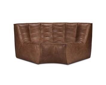 Ethnicraft-N701-Sofa-Round-Corner-Chestnut-Leather