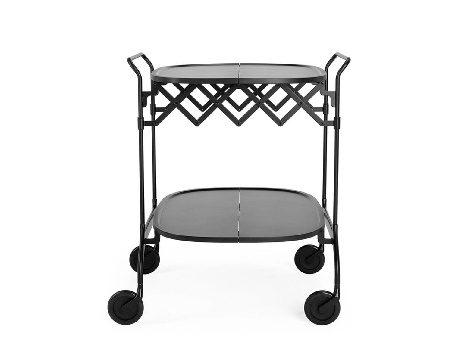 Kartell-Gastone-Serving-Trolley-Black