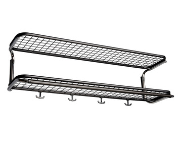 Essem-Classic-Hatthylla-Svart-Krom-100CM