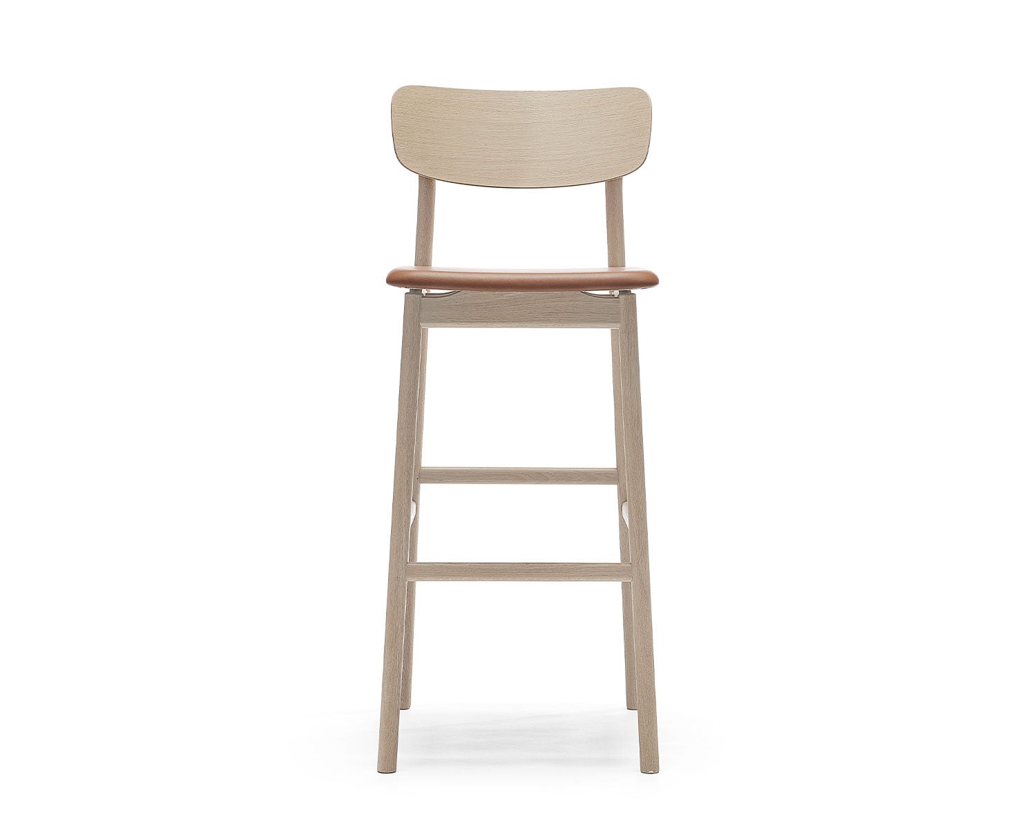 Stolab-Prima-Vista-Barstool-H78-White-Oil-Oak-Elmosoft-33004-Cognac