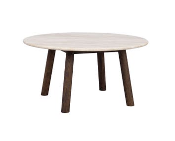 Taransay-Soffbord-D90-Travertin-Brun-Ek